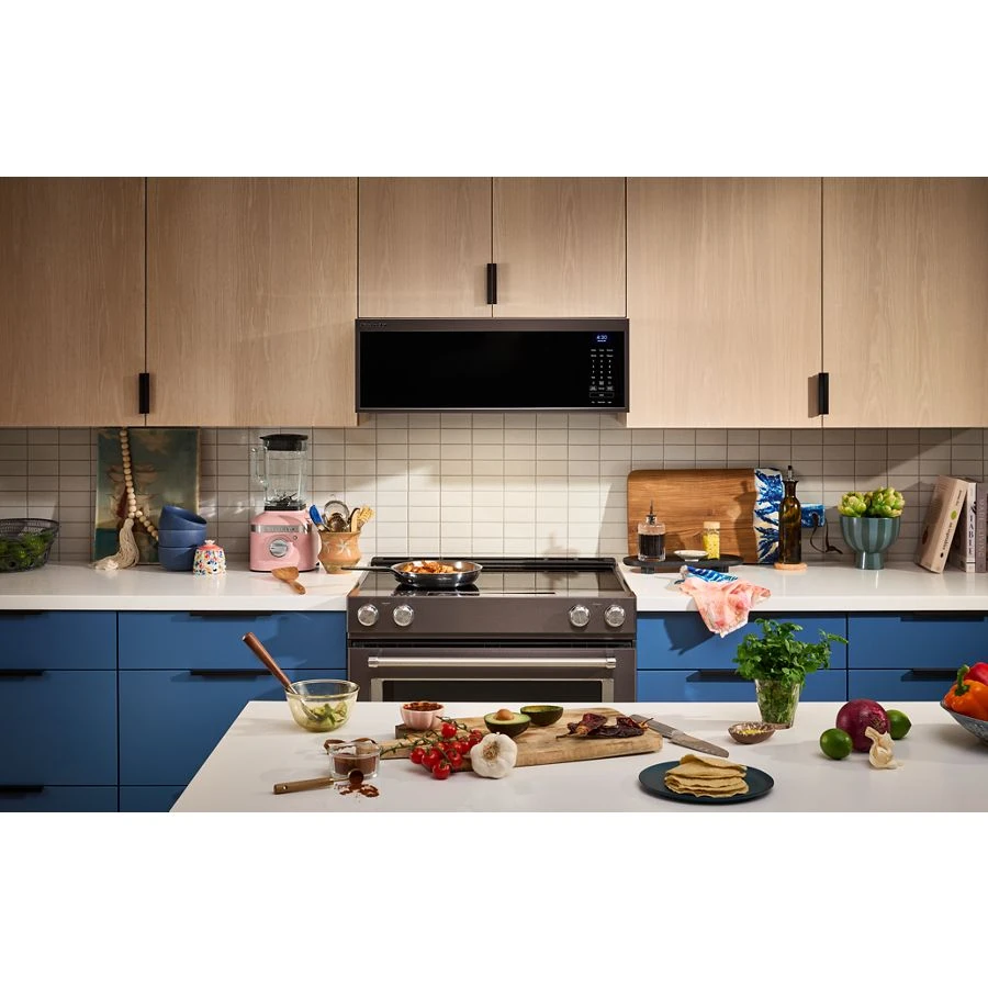 Smart Low Profile Microwave Hood Combination with Dual Fan Ventilation view 9
