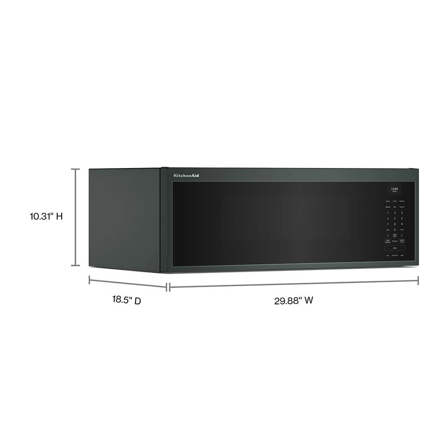 Smart Low Profile Microwave Hood Combination With Dual Fan Ventilation KMML550RJP