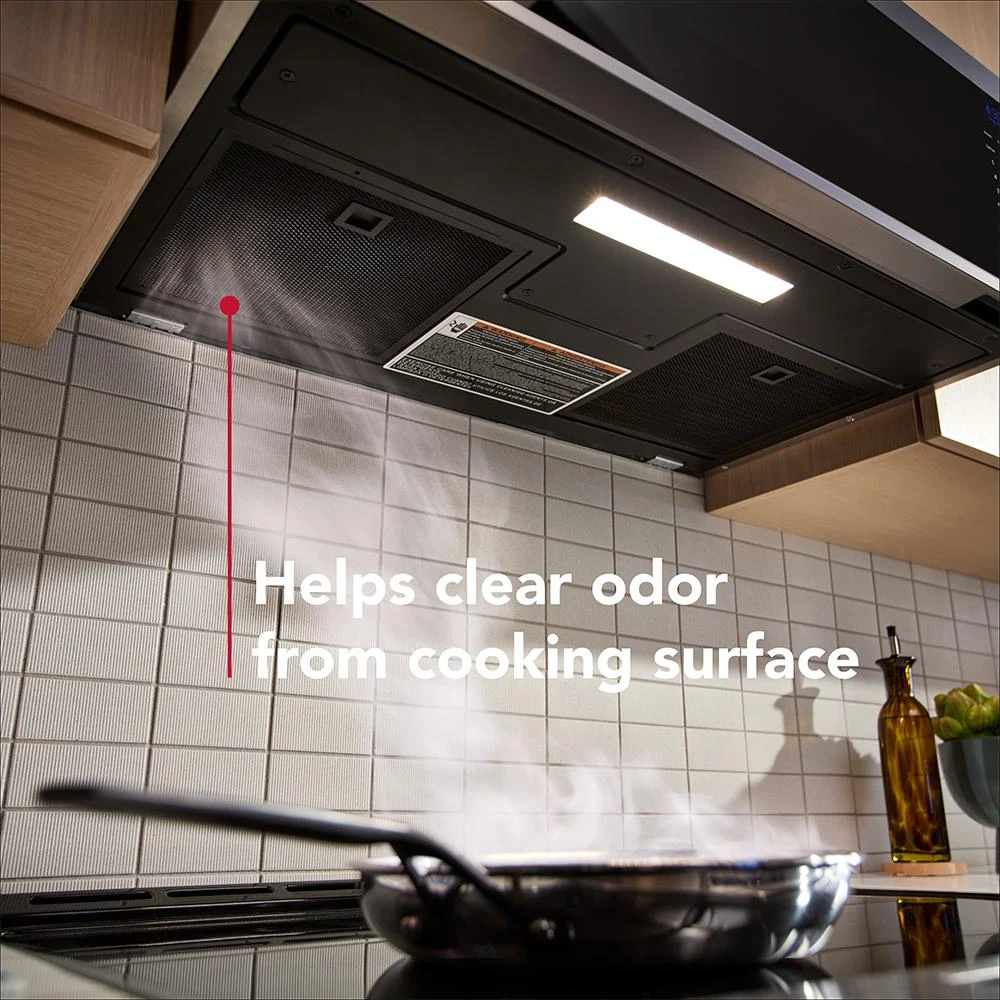 Smart Low Profile Microwave Hood Combination with Dual Fan Ventilation view 25