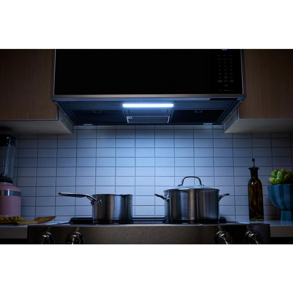 Smart Low Profile Microwave Hood Combination with Dual Fan Ventilation view 2