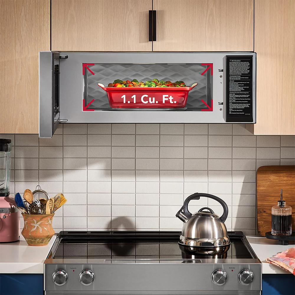Smart Low Profile Microwave Hood Combination with Dual Fan Ventilation view 13
