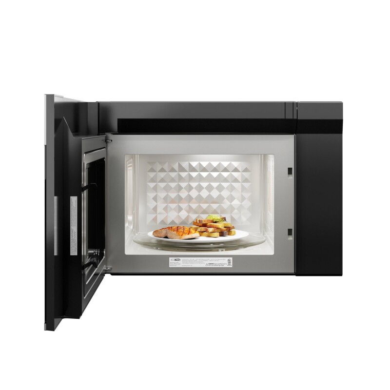 1.3 cu. ft. Over the Range Stainless Steel Microwave, 300 CFM, One Panel KMMOTOP1SS, product image 3 of 13