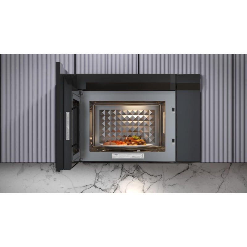 1.3 cu. ft. Over the Range Stainless Steel Microwave, 300 CFM, One Panel KMMOTOP1SS, product image 10 of 13