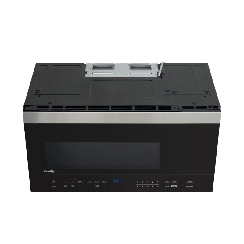 30 in. 1.6 cu.ft Over-the-Range Microwave Oven in Black KMMOTSC16BSS, product image 10 of 13