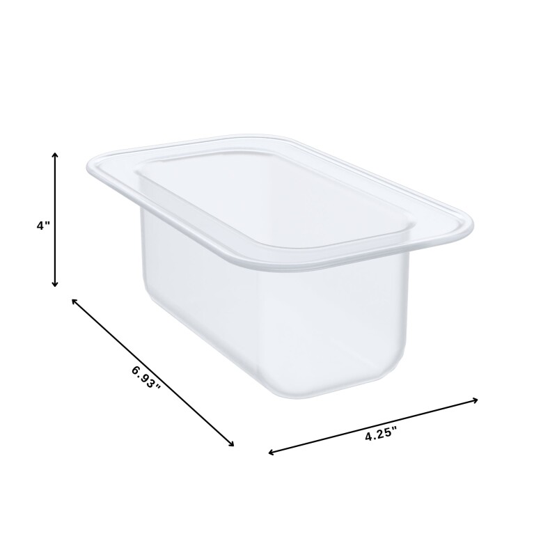 27 in. Commercial 1-Door Refrigerated Mega Salad and Sandwich Prep Table, 12 Pan Capacity and 8 Cu. Ft. of Storage in Stainless-Steel KMMPTR271D, product image 12 of 13