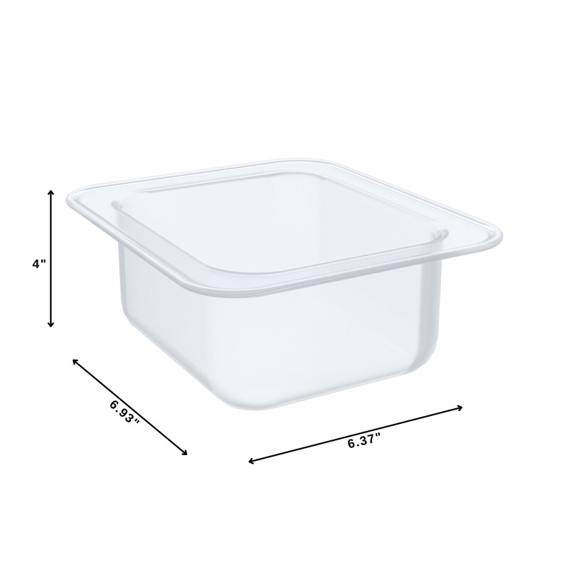60 in. Commercial 2-Door Refrigerated Mega Salad and Sandwich Prep Table, 24 Pan Capacity and 18.4 Cu. Ft. of Storage in Stainless-Steel KMMPTR602D, product image 12 of 13