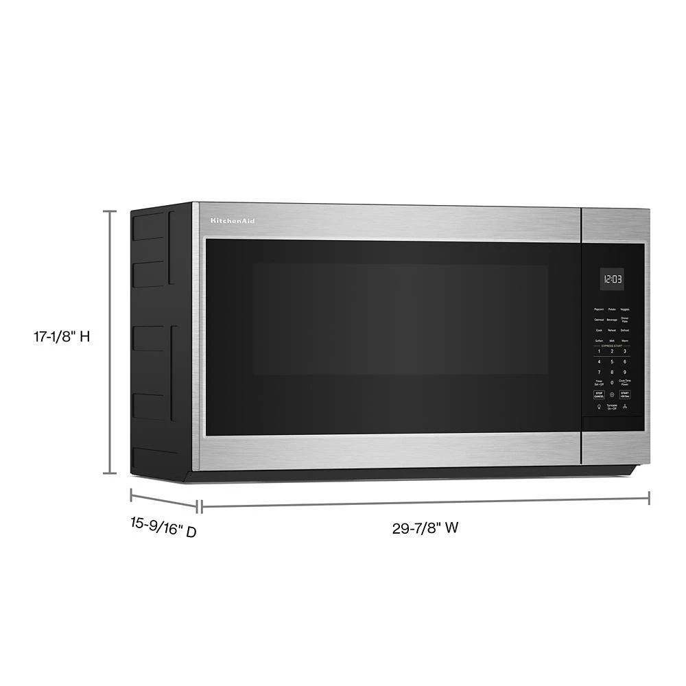 1.9 Cu. Ft. Microwave Hood Combination with Auto Functions view 17