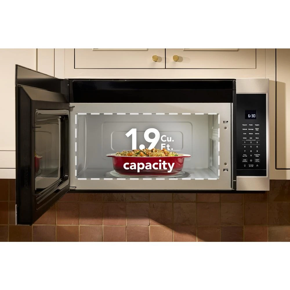 1.9 Cu. Ft. Microwave Hood Combination with Auto Functions view 3