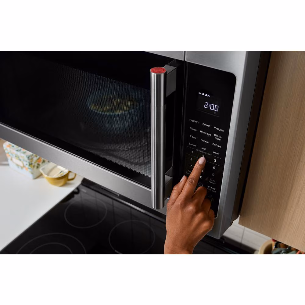 2.1 Cu. Ft. Microwave Hood Combination with a Handle view 2