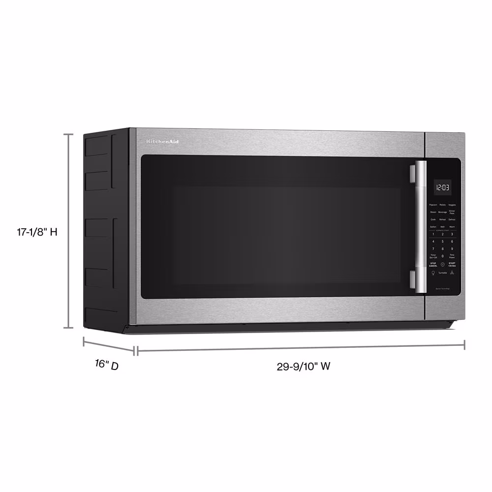 2.1 Cu. Ft. Microwave Hood Combination with a Handle view 6
