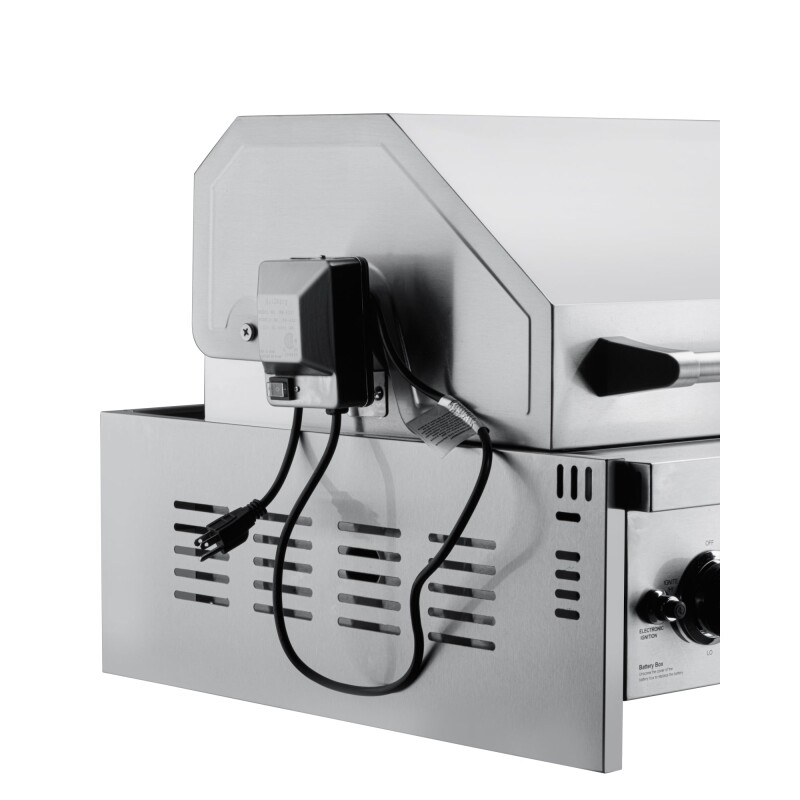 30 in. Built-in Liquid Propane BBQ Grill for Outdoor Kitchen in Stainless-Steel KMOKSBQ30, product image 10 of 13