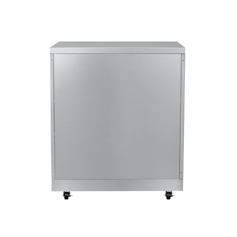 32 in. Stainless-Steel Outdoor Kitchen Cabinet with Three Drawers KMOKSCAB3, product image 7 of 9