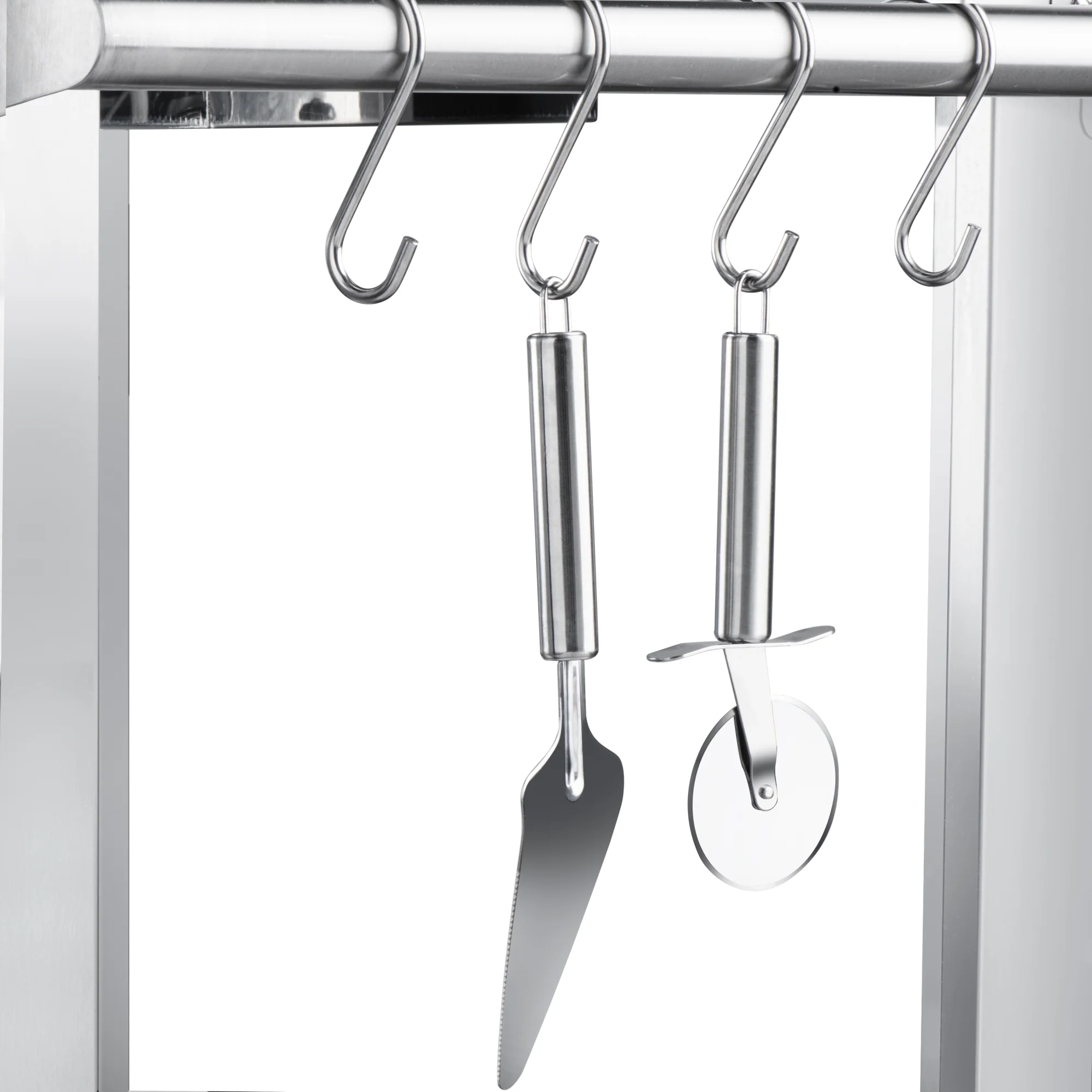 32 in. Outdoor Gas and Wood Fired Pizza Oven in Stainless-Steel KMOKSDFPO, product image 12 of 13