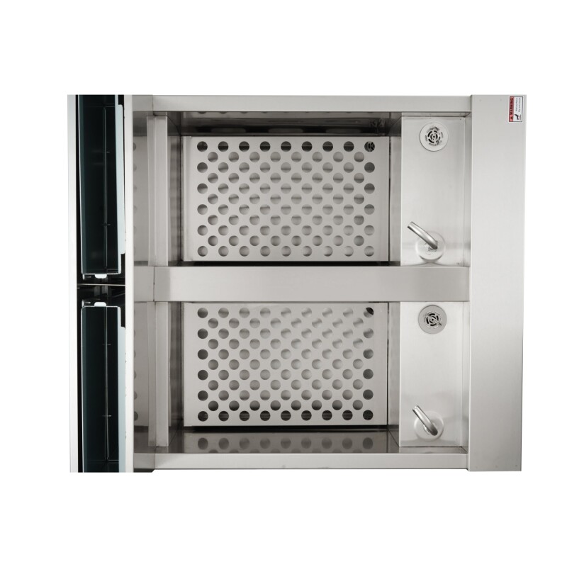 22-Gallon Natural Gas Pasta Cooker with 12 Baskets and 140,000 BTU in Stainless-Steel KMPC12NG, product image 11 of 13