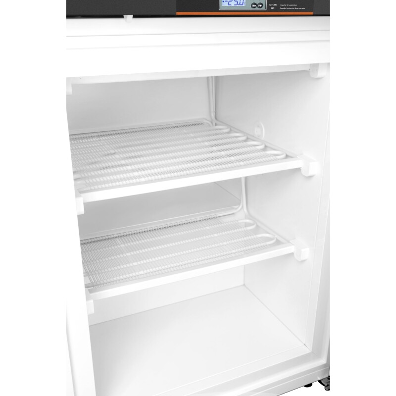 24 in. -25 C Undercounter Medical Freezer For Pharmacy / Laboratory With Dynamic Freeze, LED Display, Multi-Level Emergency Alarms, and Precise Temperature Control, 3.7 Cu. Ft KMPHF4C