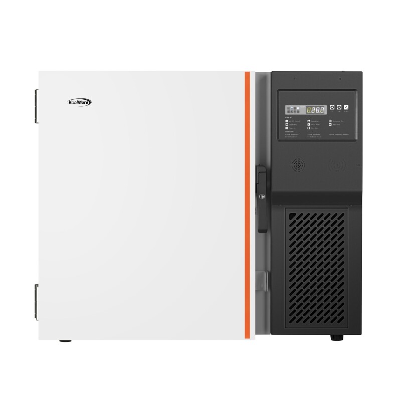 37 in. -86 C Undercounter Ultra Low Temp Stackable Medical Freezer with Multi Level Emergency Alarms, LED Display and 9,000 2ml Vial / 4 cu. ft. Storage Capacity in White KMPHF4CUL