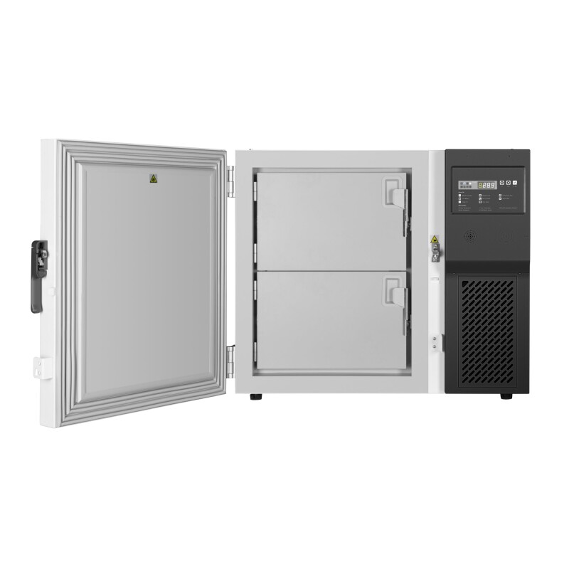 37 in. -86 C Undercounter Ultra Low Temp Stackable Medical Freezer with Multi Level Emergency Alarms, LED Display and 9,000 2ml Vial / 4 cu. ft. Storage Capacity in White KMPHF4CUL