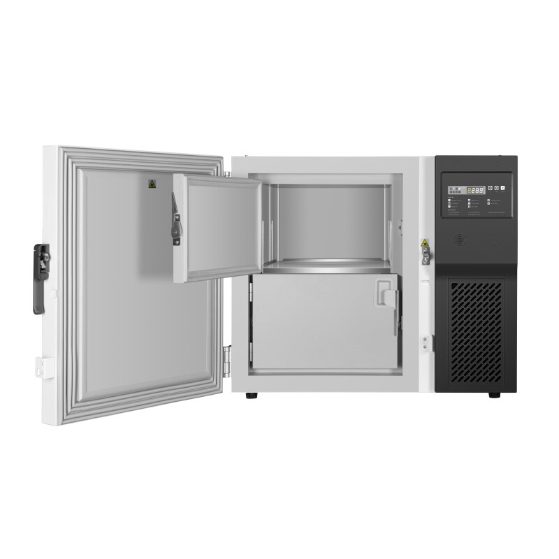 37 in. -86 C Undercounter Ultra Low Temp Stackable Medical Freezer with Multi Level Emergency Alarms, LED Display and 9,000 2ml Vial / 4 cu. ft. Storage Capacity in White KMPHF4CUL