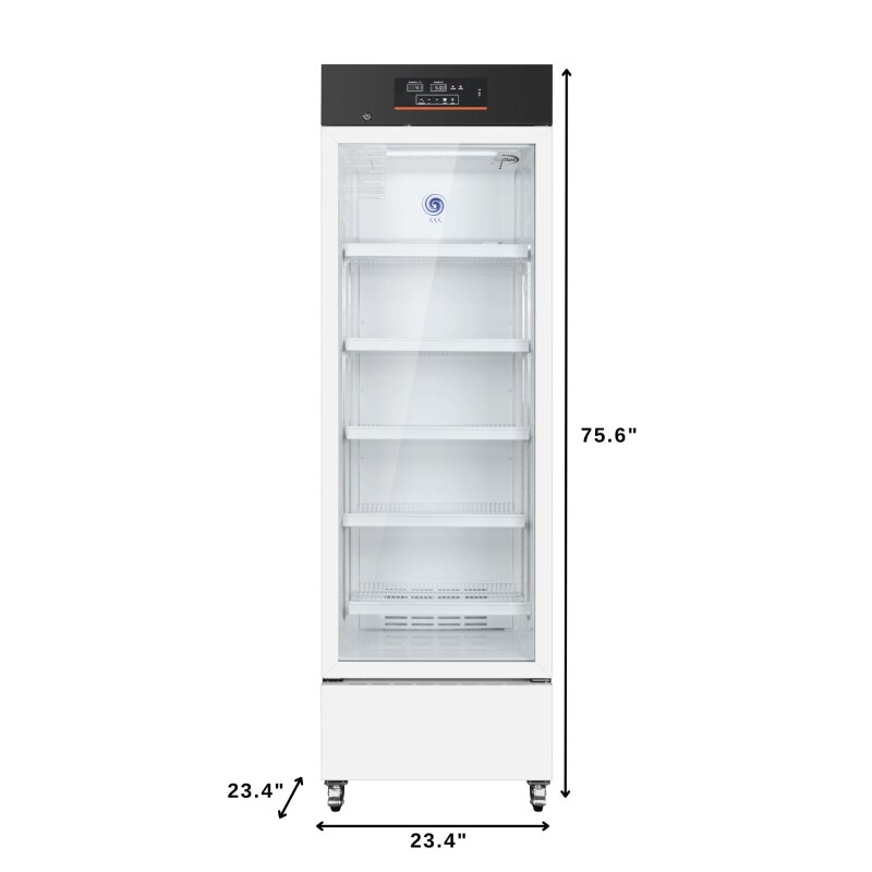 24 in. 11 cu. ft. Medical Pharmacy Refrigerator With Multi-Level Emergency Alarms in White, UL Listed KMPHR11C, product image 4 of 13