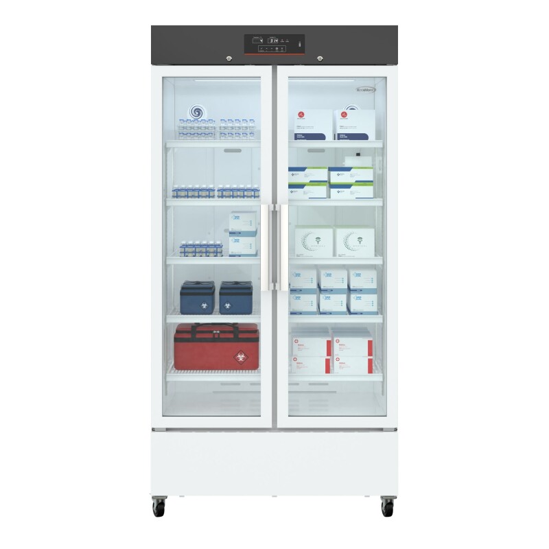 38 in. 27 cu. ft. Medical Vaccine Refrigerator for Pharmacy and Laboratory with Multi-Level Emergency Alarms, UL-Listed in White KMPHR27C