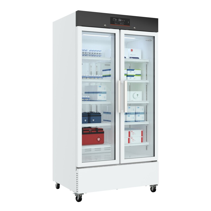 38 in. 27 cu. ft. Medical Vaccine Refrigerator for Pharmacy and Laboratory with Multi-Level Emergency Alarms, UL-Listed in White KMPHR27C, product image 2 of 13