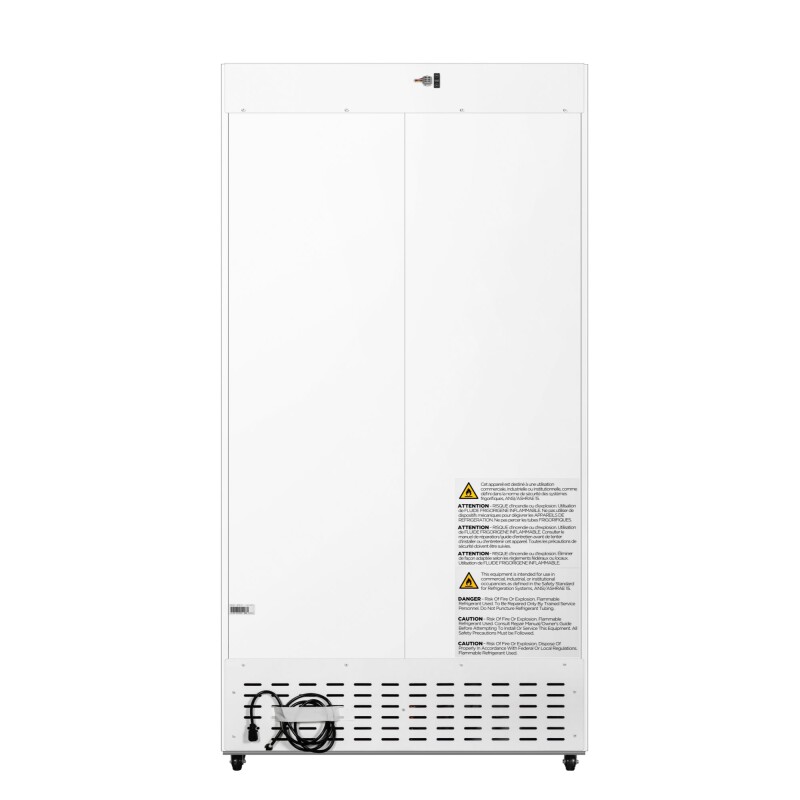 38 in. 27 cu. ft. Medical Vaccine Refrigerator for Pharmacy and Laboratory with Multi-Level Emergency Alarms, UL-Listed in White KMPHR27C, product image 13 of 13