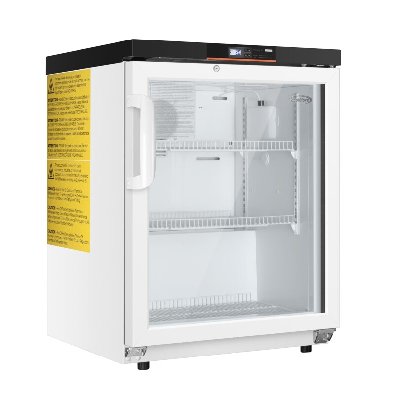 24 in. 4.5 cu. ft. Countertop Medical Pharmacy Refrigerator With Multi-Level Emergency Alarms in White, UL Listed KMPHR45C, product image 12 of 13