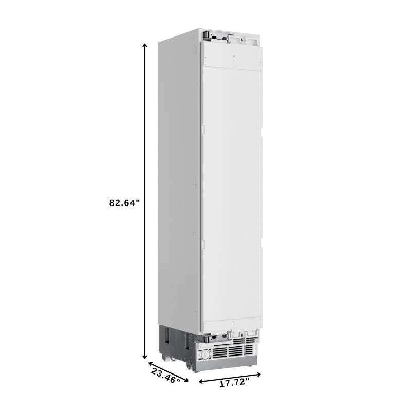 Reserve 18 In. Panel Ready Freezer Column With 8.6 Cu. Ft. Capacity, Ice Maker, Frost Free, ETL Listed, Energy Star KMPRCF18, product image 2 of 11
