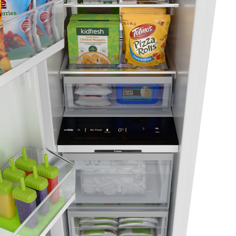 Reserve 18 In. Panel Ready Freezer Column With 8.6 Cu. Ft. Capacity, Ice Maker, Frost Free, ETL Listed, Energy Star KMPRCF18, product image 8 of 11