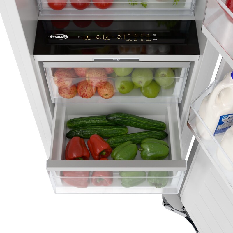 Reserve 24 in. Panel Ready Refrigerator Column with 12.5 Cu. Ft. capacity, Water Dispenser, Frost Free, ETL Listed, Energy Star KMPRCR24