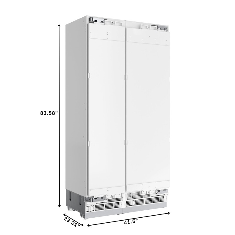 Reserve Panel Ready Column 24 in. Refrigerator and 18 in. Freezer Combo, with Water and Ice Dispenser, ETL Listed, Energy Star KMPRCR24F18, product image 3 of 14