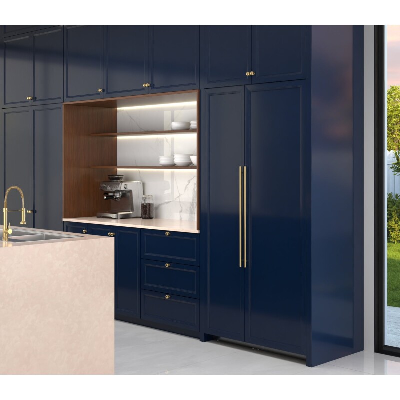 Reserve Panel Ready Column 24 in. Refrigerator and 18 in. Freezer Combo, with Water and Ice Dispenser, ETL Listed, Energy Star KMPRCR24F18, product image 5 of 14