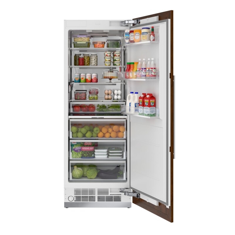 Reserve Panel Ready Column 30 in. Refrigerator, 18 in. Wine Cooler and 18 in. Freezer Combo, with Water and Ice Dispenser, Frost Free, ETL Listed, Energy Star KMPRCR30F18W, product image 6 of 13