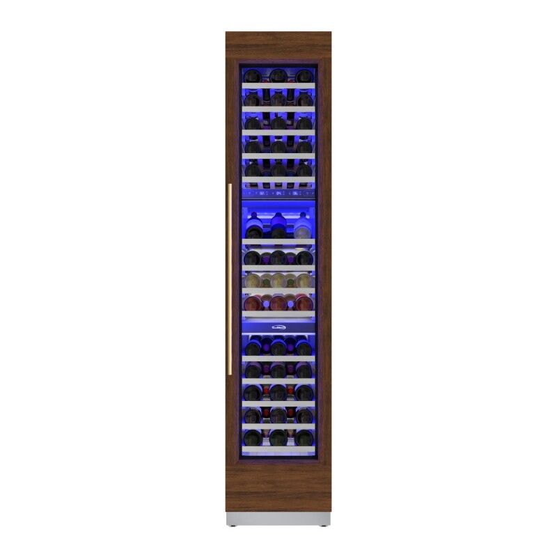 Reserve Panel Ready Column 30 in. Refrigerator, 18 in. Wine Cooler and 24 in. Freezer Combo, Frost Free, Water and Ice Dispenser, ETL Listed, Energy Star KMPRCR30F24W, product image 11 of 13