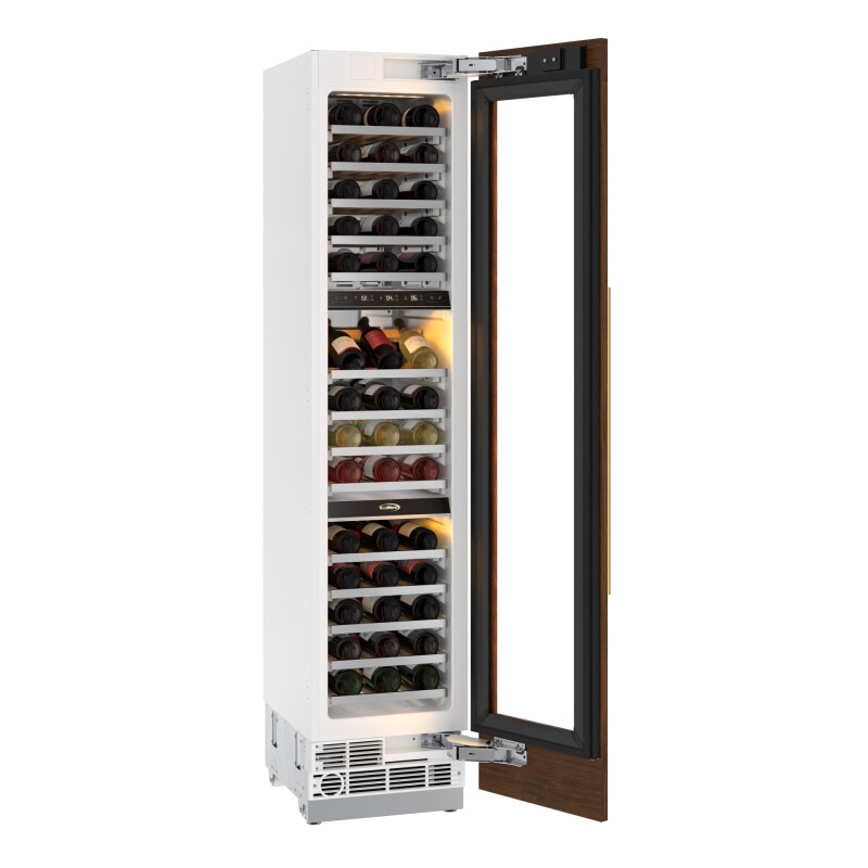 Reserve 18 in. 68-Bottle Panel Ready Column Wine Cooler Refrigerator with 14 Wooden Shelves, ETL Listed, Energy Star KMPRCW18, product image 10 of 11