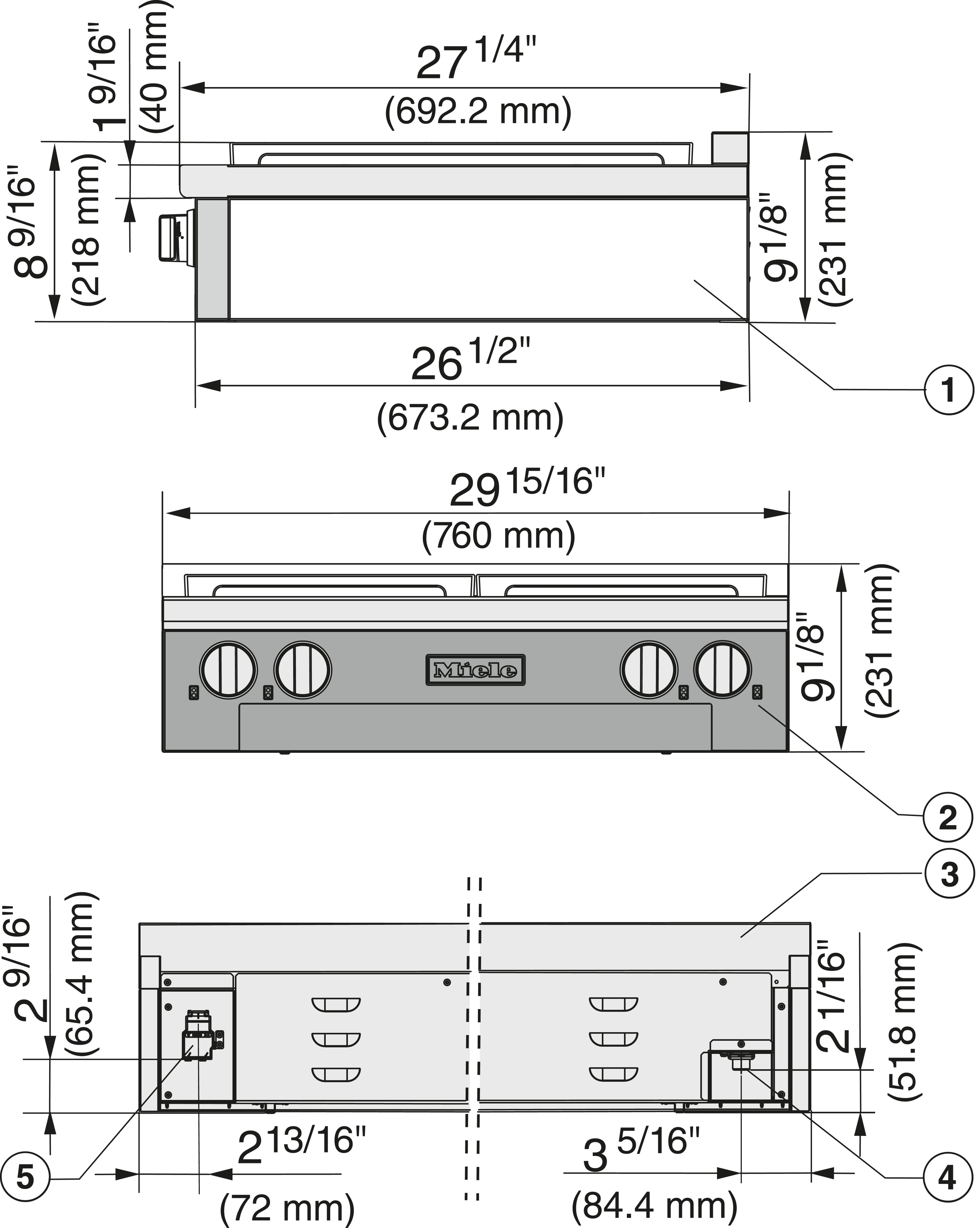30-inch Range Top KMR11243LP