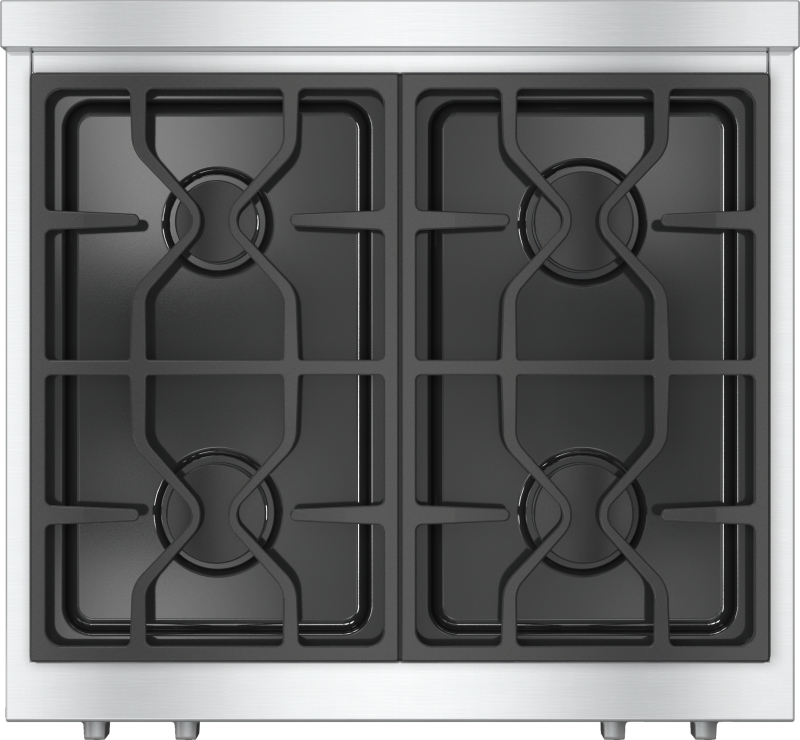 RangeTop with 4burners for professional applications KMR1124LP