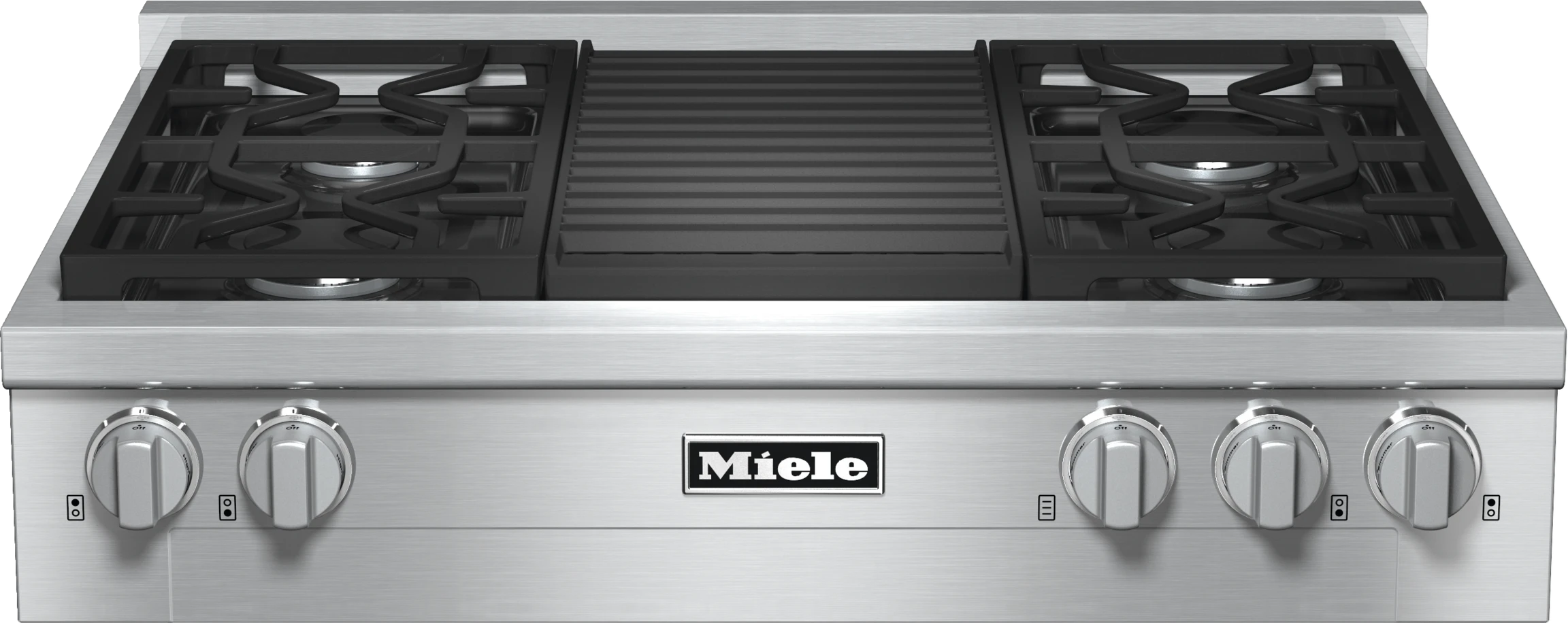 RangeTop with 4burners and grill for versatility and performance KMR11351G