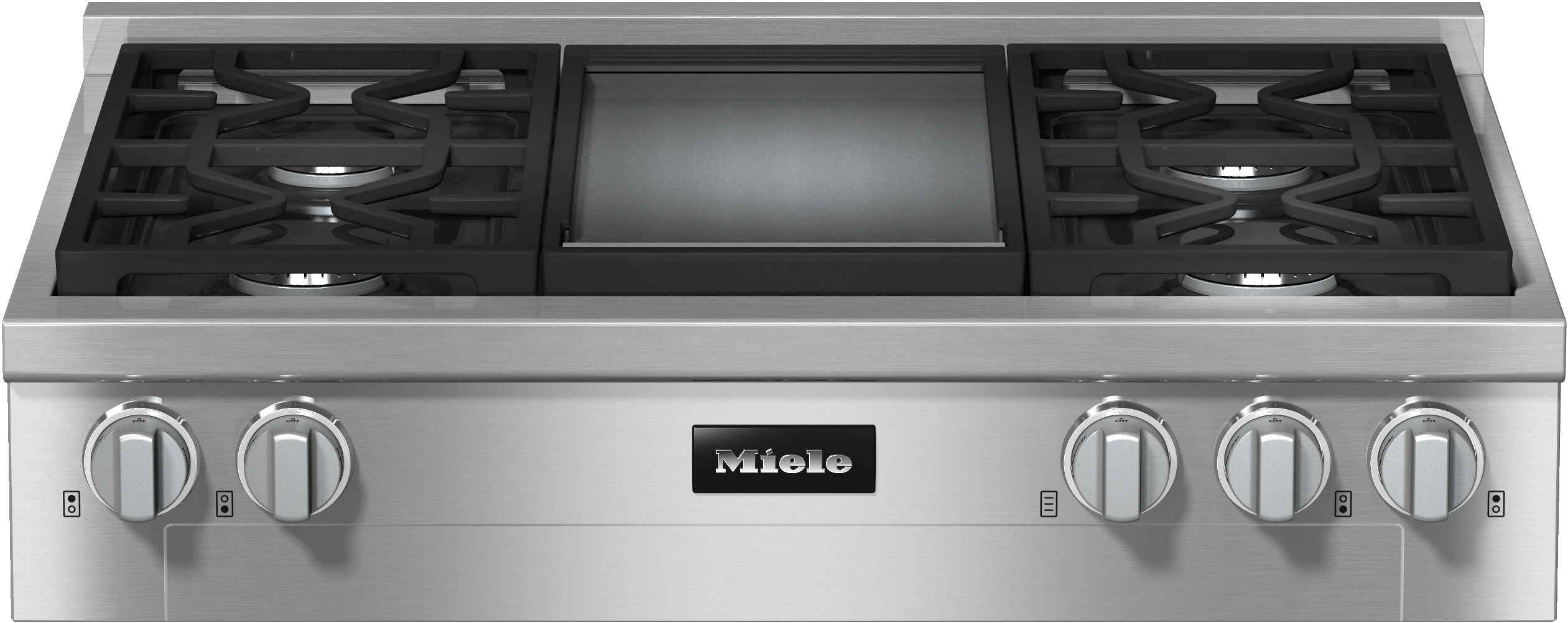 36" Rangetop 4 Burner/Griddle LP DirectSelect KMR11363LPGD