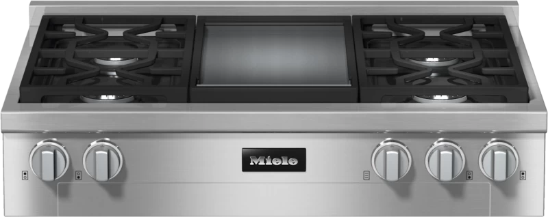 RangeTop with  burners and griddle for versatility and performance KMR11363LPGDEDSTCLST
