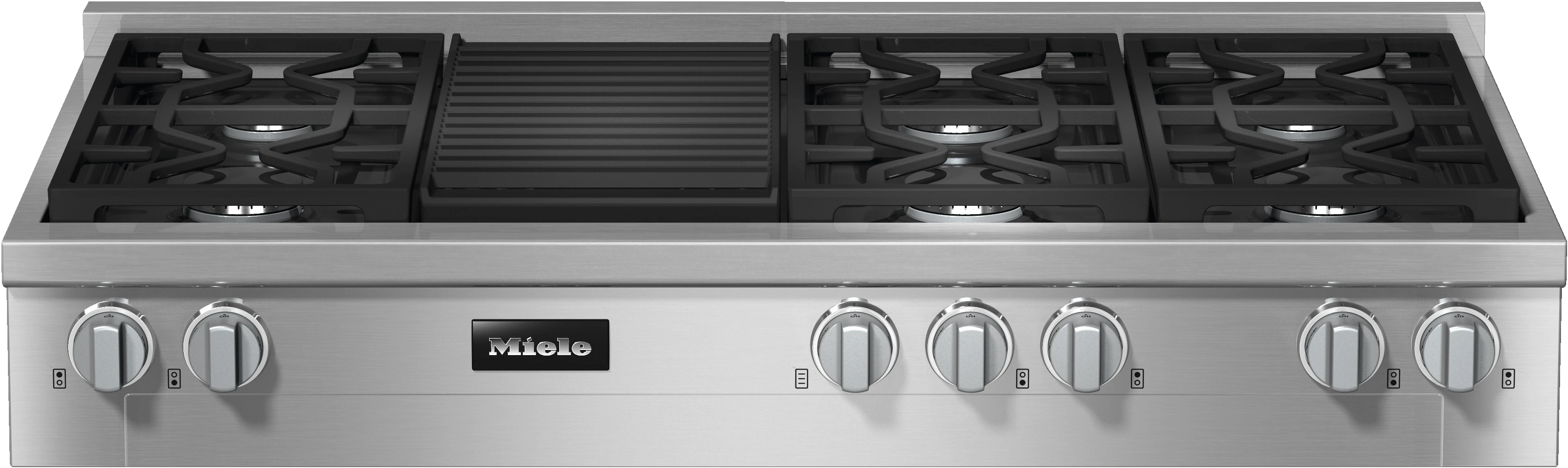 48" Rangetop 6 Burner/Grill Nat Gas DirectSelect KMR13553GGR