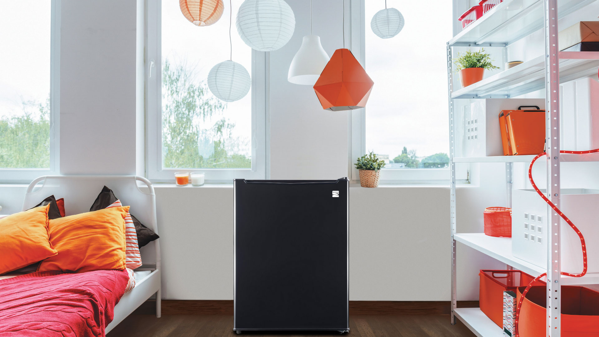 2.5 Black Refrigerator KMR25MBKE