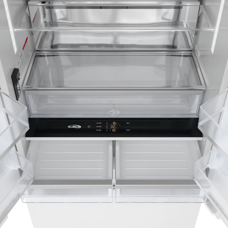 Reserve 36 In. Panel Ready French Door Refrigerator with Ice Maker and Water Dispenser, Frost Free, 19.6 Cu. Ft KMRER36FDPR, product image 9 of 13