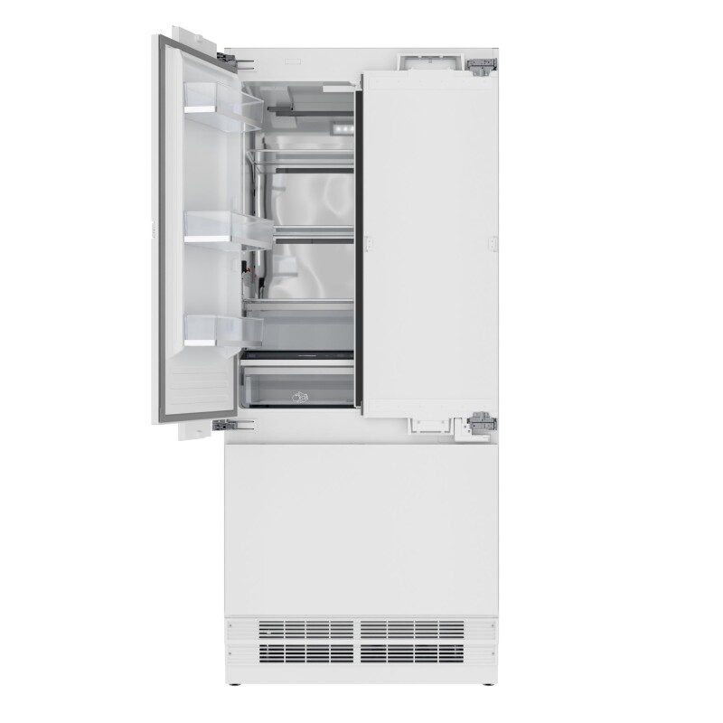 Reserve 36 In. Panel Ready French Door Refrigerator with Ice Maker and Water Dispenser, Frost Free, 19.6 Cu. Ft KMRER36FDPR, product image 10 of 13