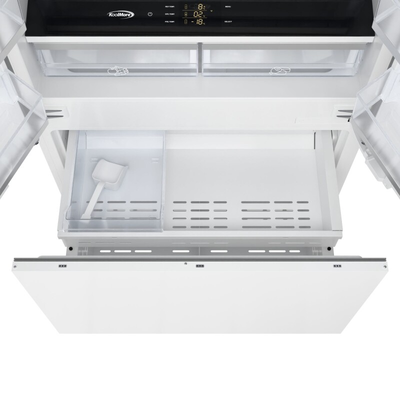 Reserve 36 In. Panel Ready French Door Refrigerator with Ice Maker and Water Dispenser, Frost Free, 19.6 Cu. Ft KMRER36FDPR, product image 11 of 13