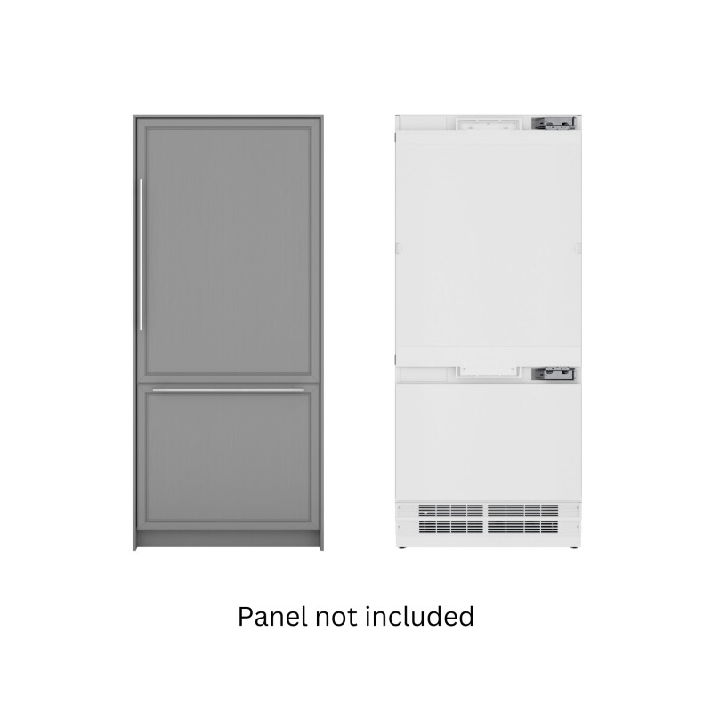 Reserve 36 in. Panel Ready Refrigerator and Freezer with Ice maker and Water dispenser, Frost Free, 19.7 Cu. Ft KMRER36SWPR