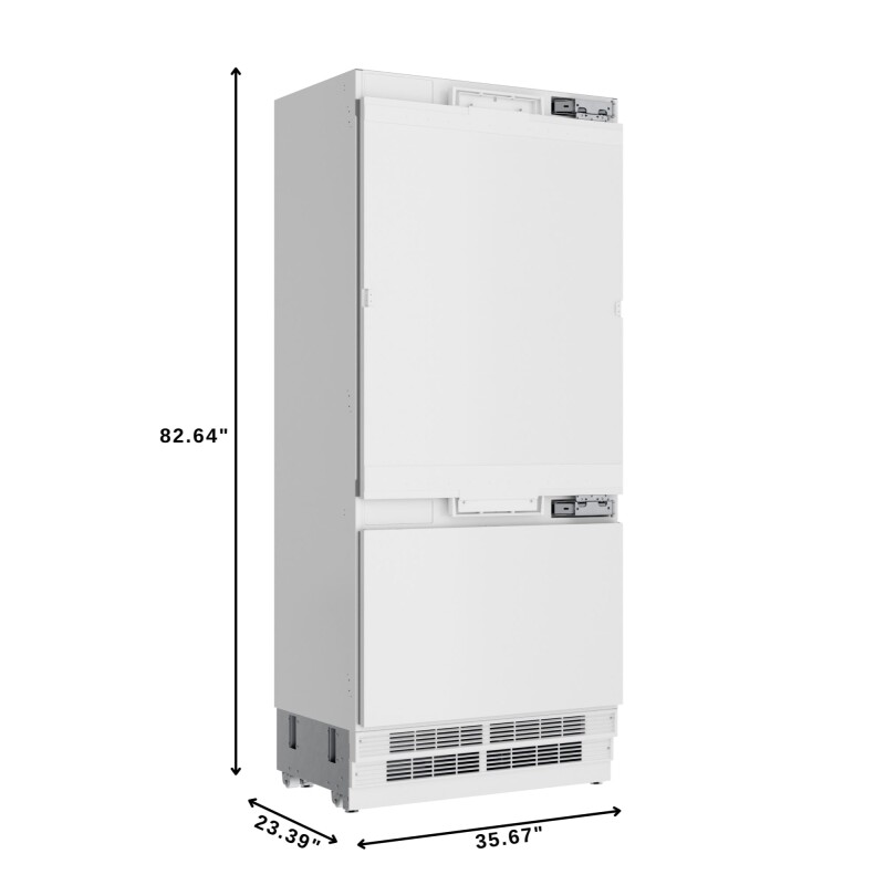Reserve 36 in. Panel Ready Refrigerator and Freezer with Ice maker and Water dispenser, Frost Free, 19.7 Cu. Ft KMRER36SWPR