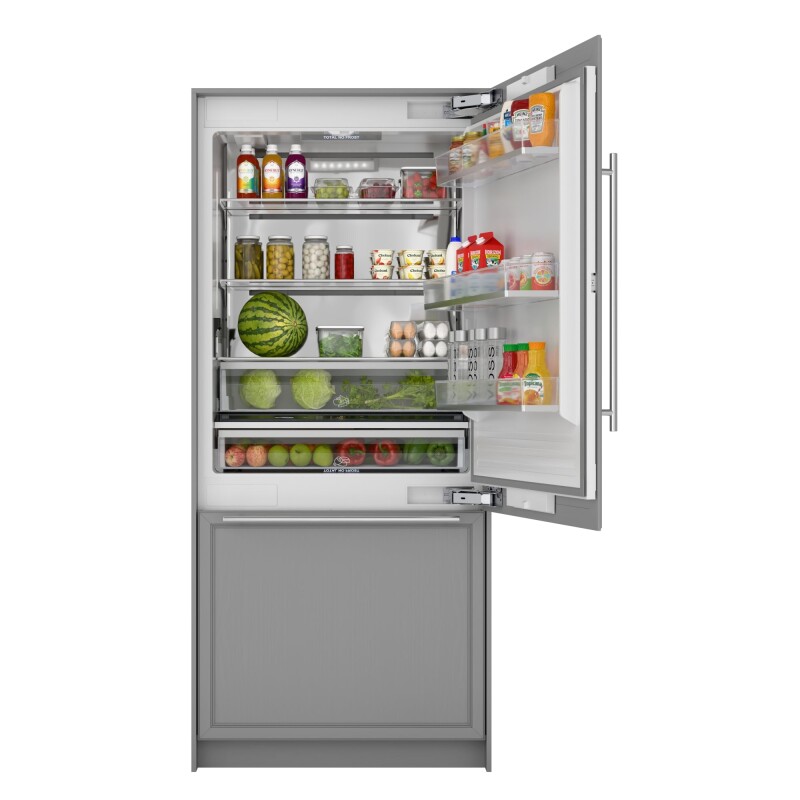 Reserve 36 in. Panel Ready Refrigerator and Freezer with Ice maker and Water dispenser, Frost Free, 19.7 Cu. Ft KMRER36SWPR