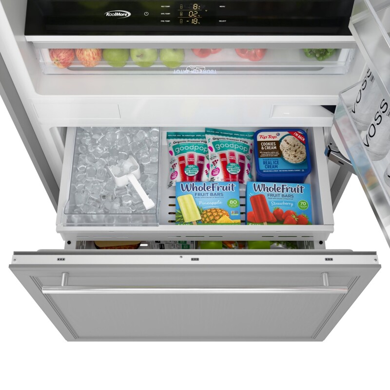 Reserve 36 in. Panel Ready Refrigerator and Freezer with Ice maker and Water dispenser, Frost Free, 19.7 Cu. Ft KMRER36SWPR