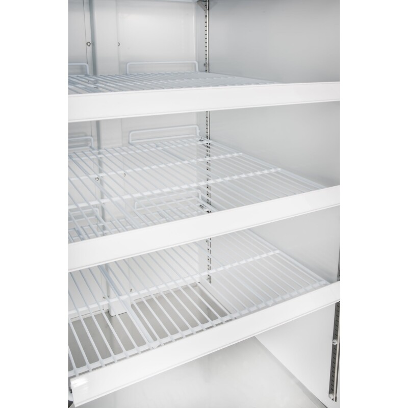 27 in. Commercial One Glass Door Convertible Reach-In Refrigerator/Freezer with 23 Cu. Ft. Capacity in Stainless Steel, ETL Listed KMRIC1DGD, product image 11 of 13